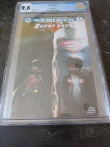 SUPER SONS #1 CGC 9.8 MATTINA VARIANT COVER