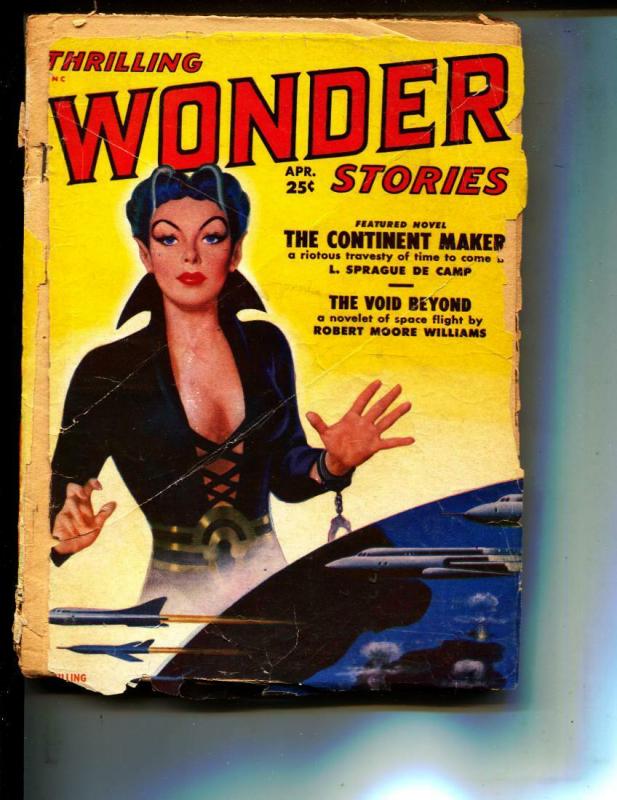 Thrilling Wonder Stories-Pulp-4/1951-Sprague de Camp-