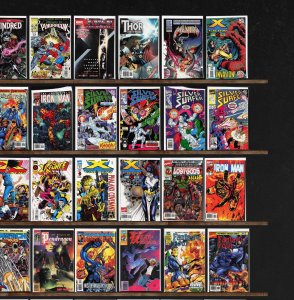 Huge Lot 150+ Comics with Iron Man, Knights Of Pendragon & More!