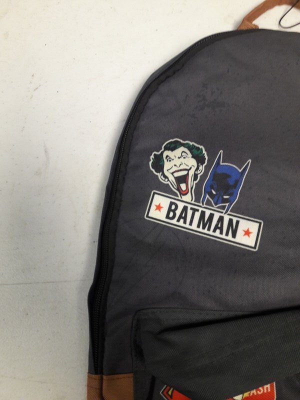 DC COMICS SUPERHERO BACKPACK BATMAN SUPERMAN DETECTIVE COMICS PALADONE
