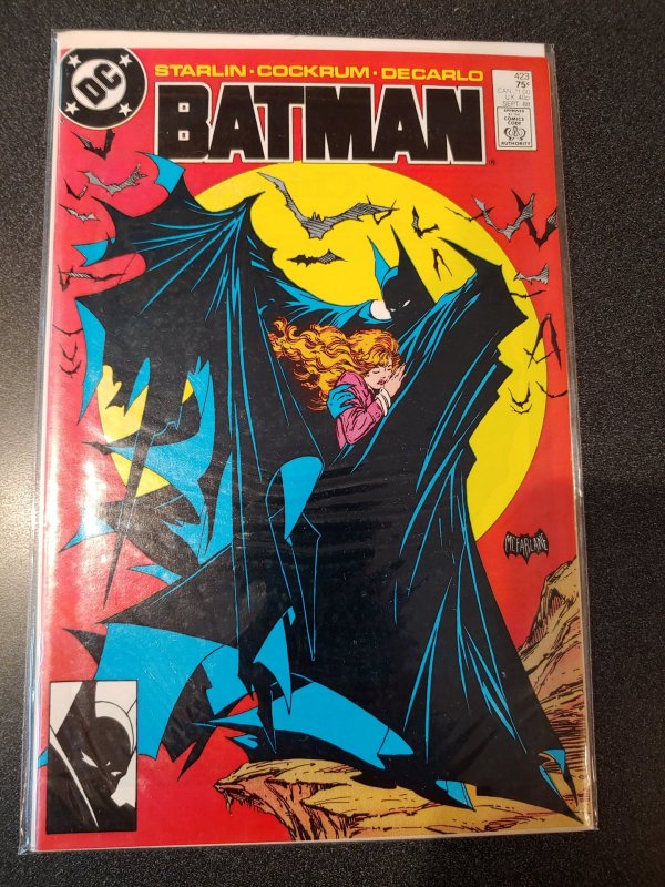 Batman #423 Todd McFarlane Cover Art!! Beautiful VF-NM Condition! HIGH GRADE!