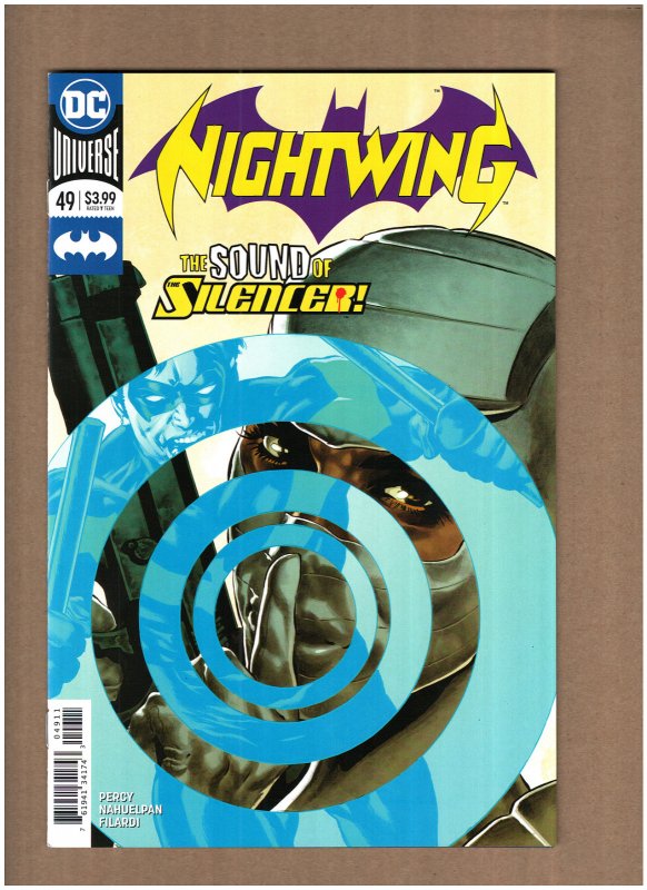 Nightwing #49 DC Comics 2018 SILENCER APP. Mike Perkins Variant NM 9.4