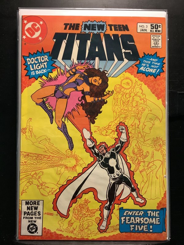 The New Teen Titans #3 Direct Edition (1981)