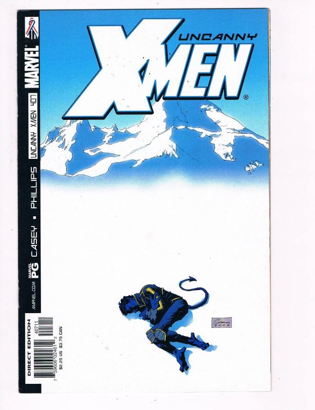 Uncanny X-Men # 407 Marvel Comic Books Hi-Res Scans Modern Age Awesome Issue! S4