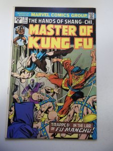 Master of Kung Fu #27 (1975) FN Condition