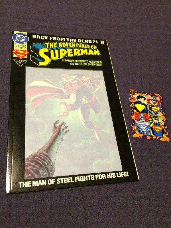 Adventures of Superman #500 NM/MT DC Comics (1993) Collector's Edition