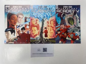 3 Star Trek Starfleet Academy IDW comic book #1 3 4 9 MS10