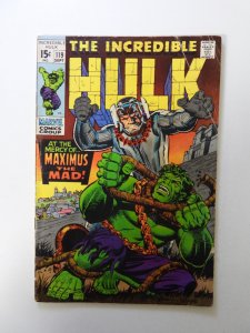 The Incredible Hulk #119 (1969) VG condition