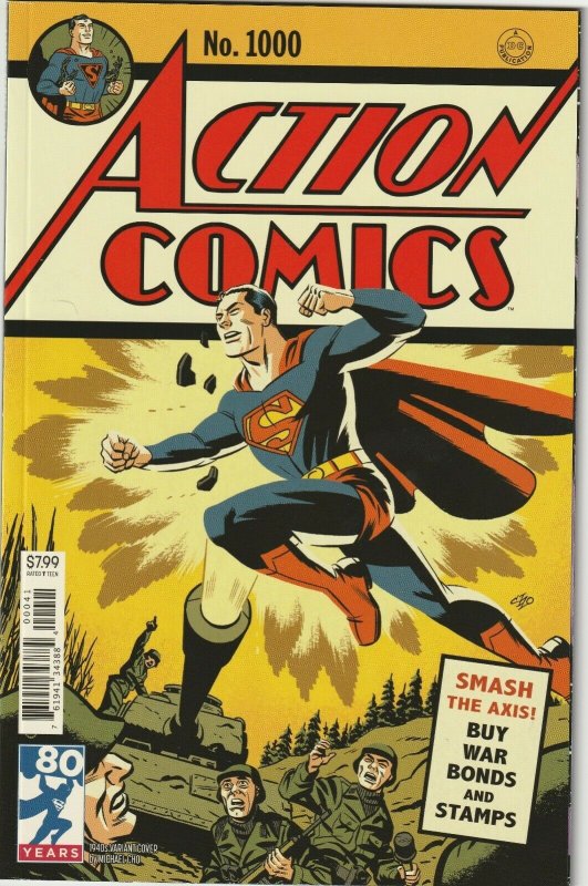 Action Comics # 1000 Variant 1940's Cover NM DC 