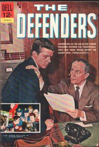 The Defenders #12-176-211 1962-Dell-1st issue.Photo cover, EG Marshall, Robert R