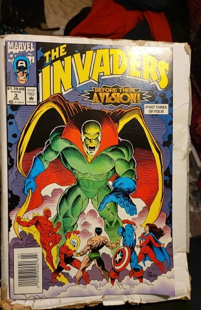 The Invaders #3 (1993) b4