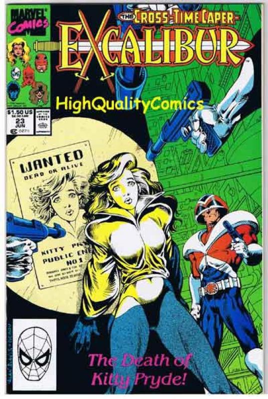 EXCALIBUR #20 21 22 23 24, NM+, Phoenix vs Captain Britain, 1988, more in store