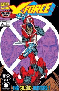 X-Force (1991) #2 NM 2nd Appearance Deadpool Cover Marvel