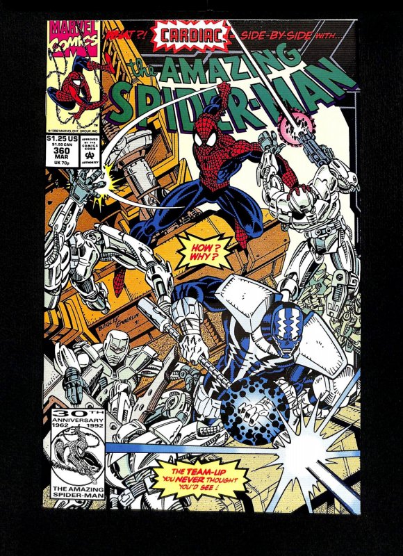 Amazing Spider-Man #360 1st Cameo Appearance Carnage!