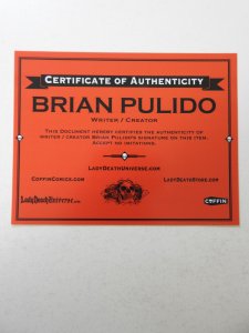 Hellwitch: Gallery #1 Risque Inferno Edition NM Condition! Signed W/ COA!