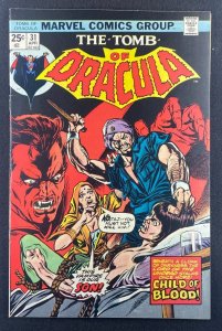 Tomb of Dracula (1972) #31 VF (8.0) Gil Kane Gene Colan