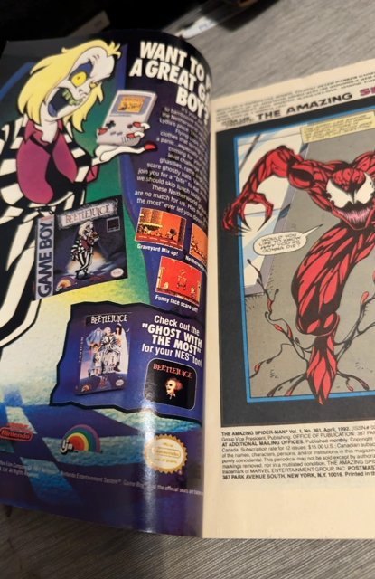 The Amazing Spider-Man #361 (1992) carnage part 1