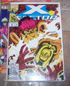 X-Factor  82 SEPT  1992 marvel   MADDOX HAVOC WOLFSBANE BROTHERHOOD