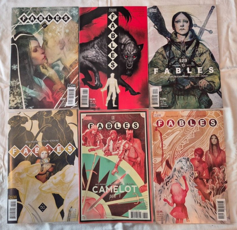 Lot of 36 Fables Comic Issues 114-149 Vertigo NM