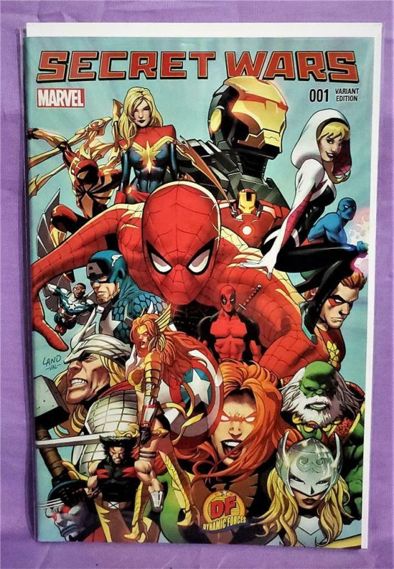 Greg Land SECRET WARS #1 Dynamic Forces Variant Cover (Marvel, 2015)!