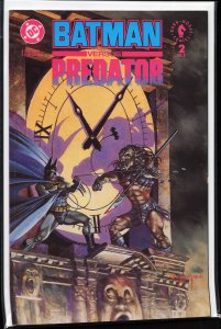 Batman versus Predator [Regular] #2 Variant Cover (1992) Predator