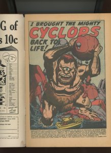 (1970) Where Monsters Dwell #1: BRONZE AGE! WE COMBINE SHIPPING! (2.5)