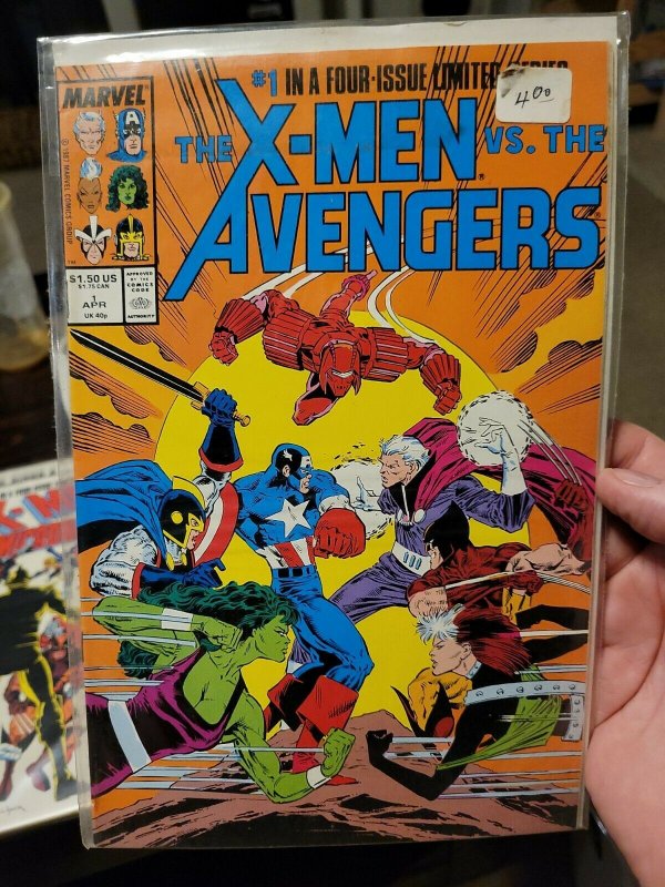 The X-Men Vs The Avengers #1 1987 MARVEL HIGH GRADE!