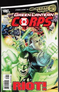 Green Lantern Corps #36 (2009) Green Lantern Corps