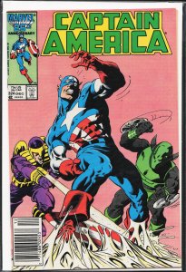 Captain America #324 (1986) Captain America [Key Issue]