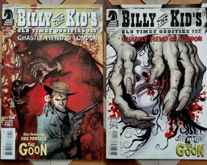 BILLY THE KID'S OLD TIMEY ODDITIES #1-2 (Dark Horse 2010) HORROR Set of 2