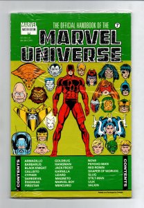 Official Handbook of the Marvel Universe Master Edition #7 Sealed - 1991 - NM