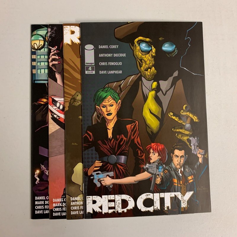 Red City #1-4 Set (Image 2014) 1 2 3 4 Daniel Corey (8.5+)  