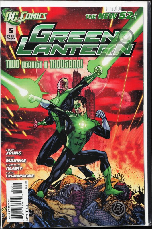 Green Lantern #5 (2012) Linterna Verde