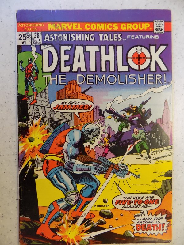 Astonishing Tales #28 (1975) MARK JEWELERS INSERT