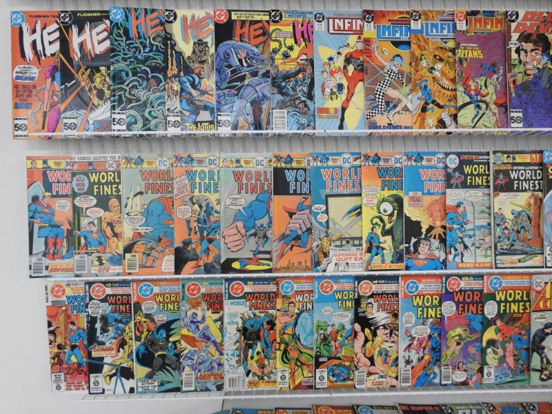 Huge Lot 180 Comics W/ Worlds Finest, Justice League, Swamp Thing, +More Avg FN+