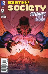 Earth 2: Society #4 VF/NM ; DC | Superman's City of Tomorrow