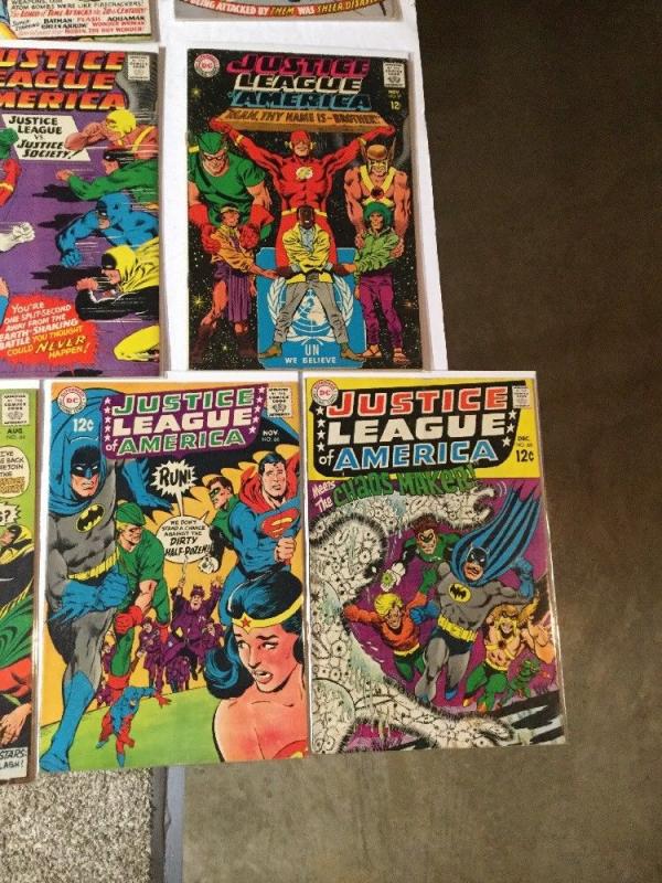 Justice League Of America 40 44 45 46 47 49 50 53 55 56 57 60 62 63 64 66 68 Vg