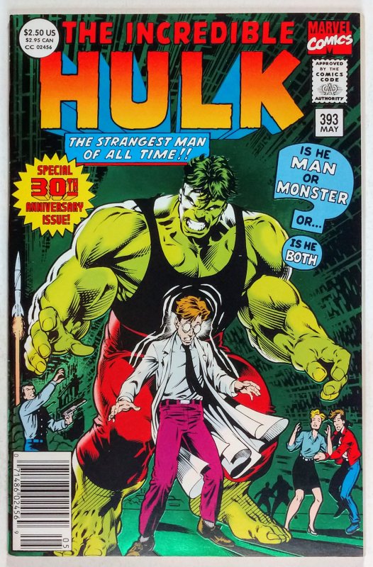 The Incredible Hulk #393 (1992) NEWSSTAND