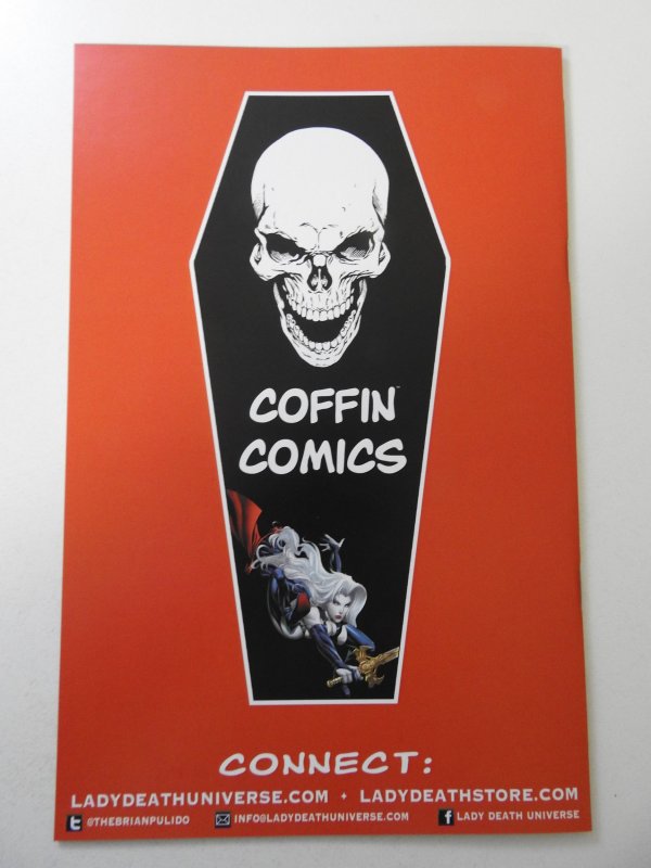 Lady Death: Damnation Game #1 Strike Edition NM Condition!