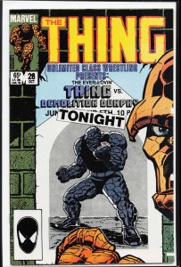 The Thing #28 (1985) The Thing [Key Issue]