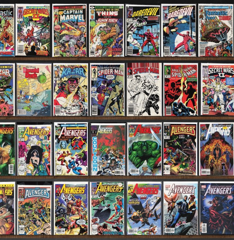 Huge Lot 140+ Comics with The Avengers, Avengers & More!
