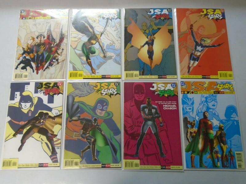 JSA All Stars set #1-8 8.0 VF (2003 1st Series)