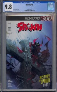SPAWN #296 CGC 9.8 TODD MCFARLANE STORY