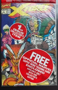 X-Force #1 (1991) Polybagged w/ Deadpool card