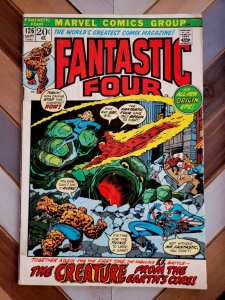 Fantastic Four #126 VG (Marvel 1972) Mole Man + FF origin The Way it Began