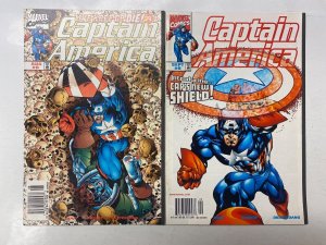 5 Captain America MARVEL comic books #8 9 11 12 14 67 KM15