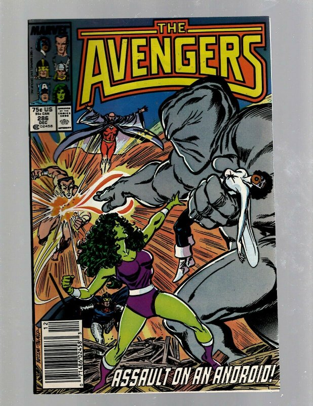 12 The Avengers Comics #285 286 287 288 291 292 293 294 295 296 297 298 GB2