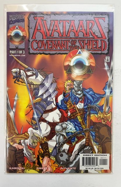 Avataars: Covenant of the Shield #1 - 3 (2000) Complete Set/Limited Series
