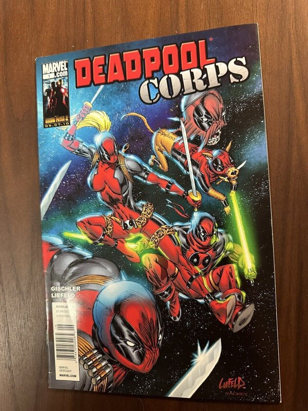 Deadpool Corps #1A FN+ Newsstand Rob Liefeld Cover (Marvel 2010)