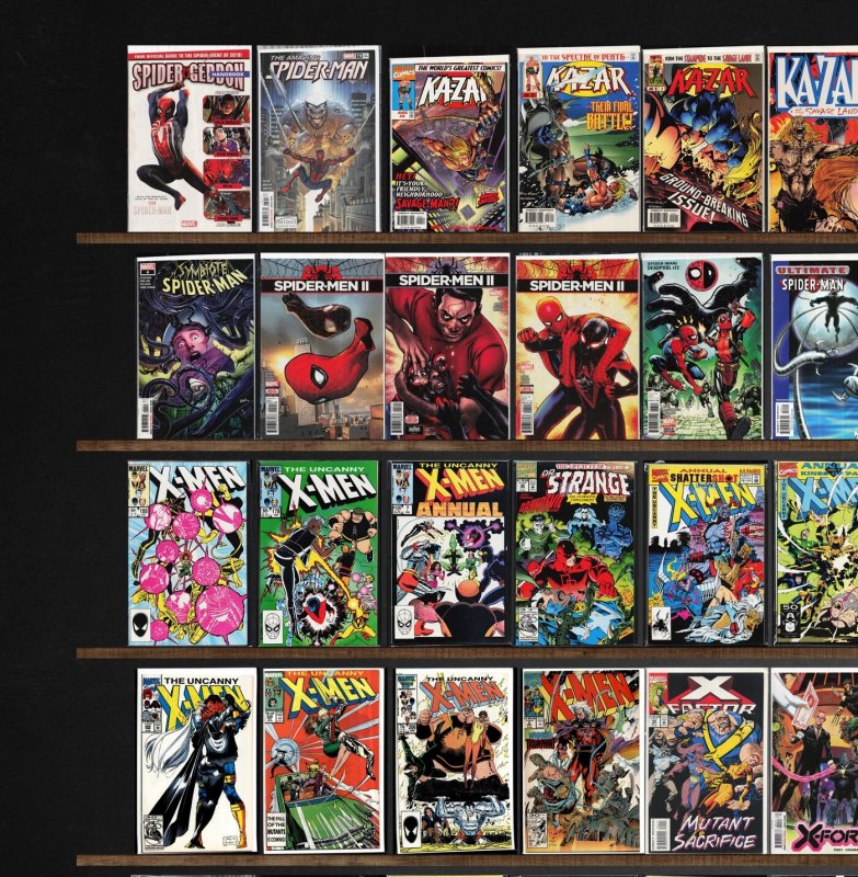 Huge Lot 150+ Comics with Spider-Man/Deadpool, The Uncanny X-Men & More!